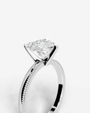 Maria (Heart) 14k White Gold 005
