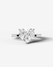 Maria (Heart) 14k White Gold 001
