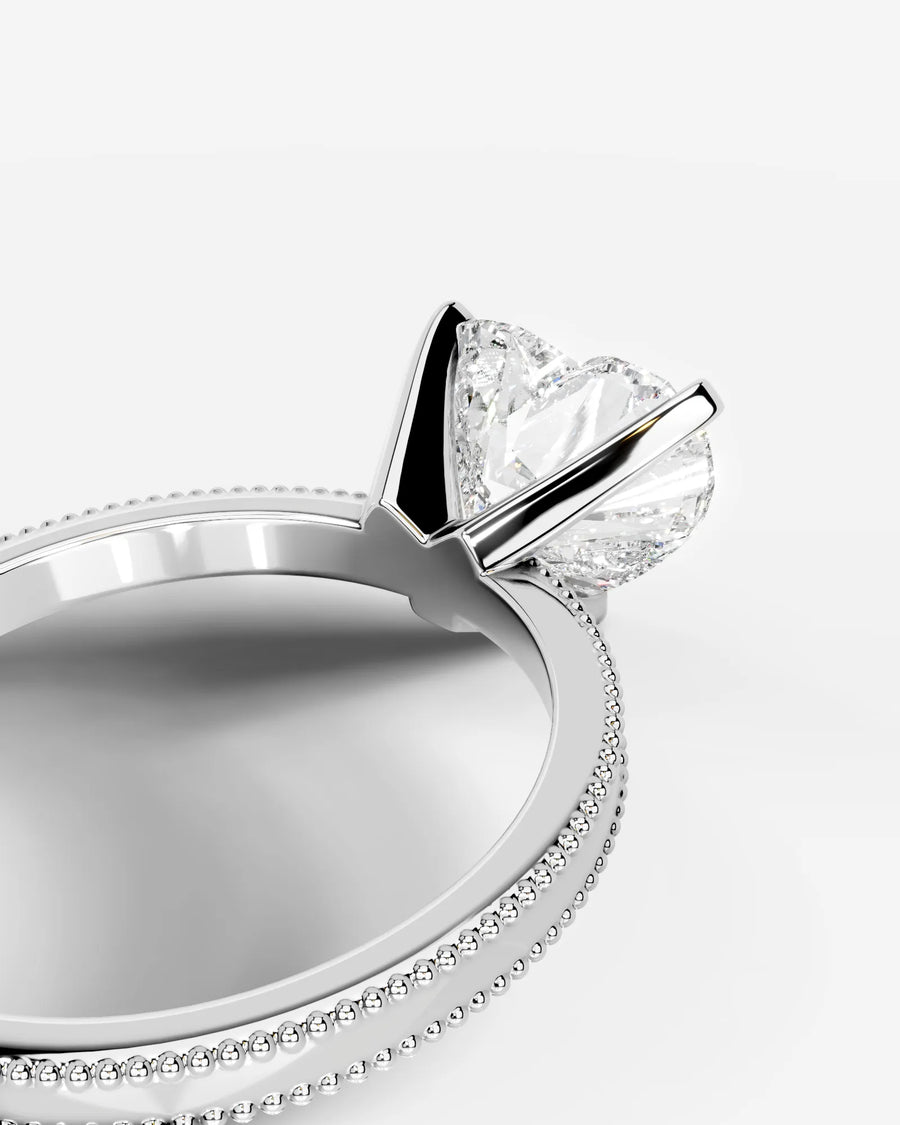 Maria (Heart) 18k White Gold 002