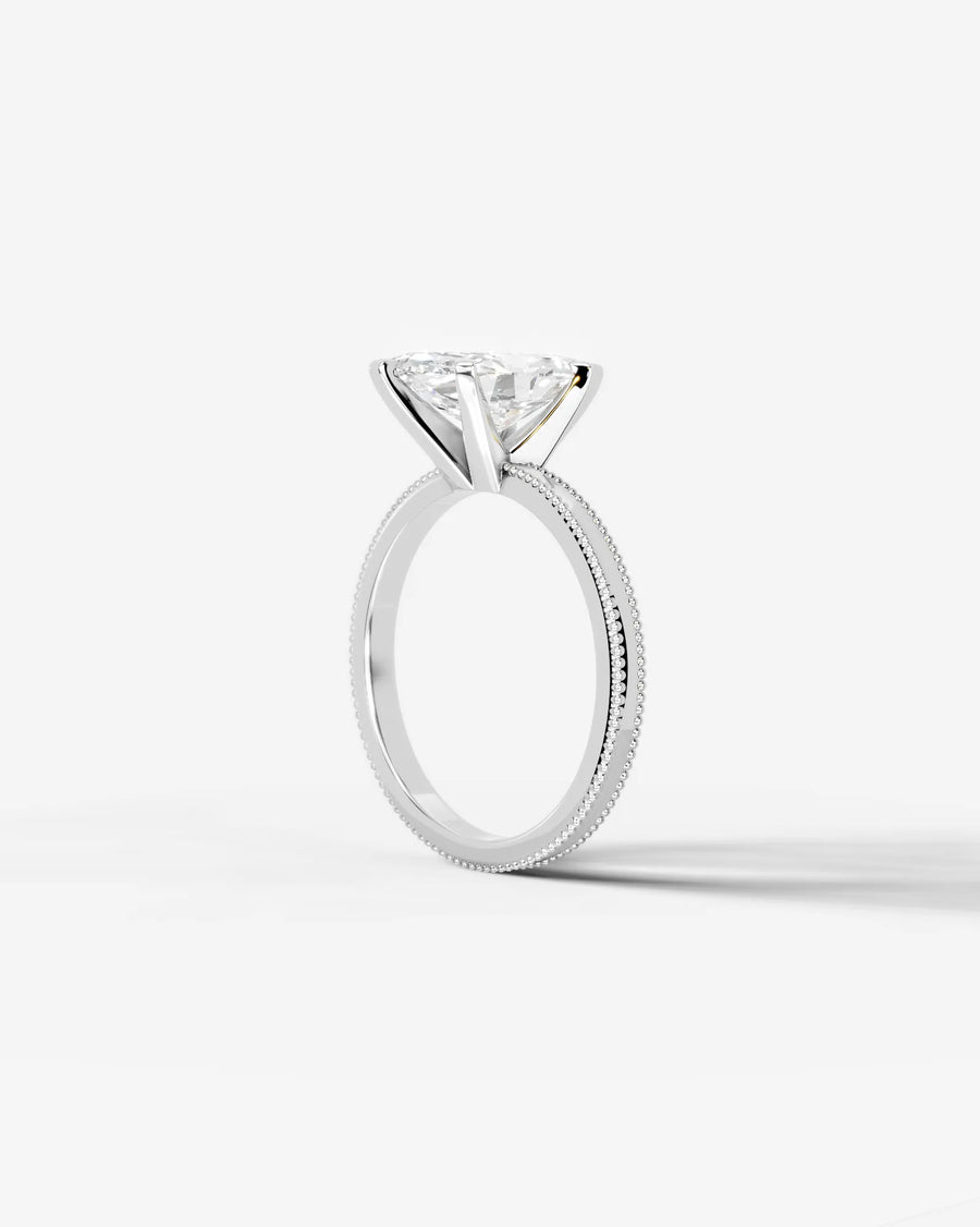 Maria (Marquise) 14k White Gold 004