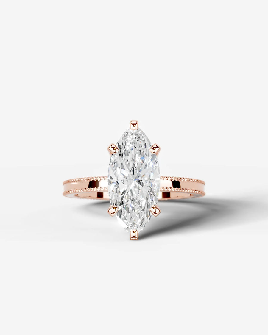 Maria (Marquise) 14k Rose Gold 001