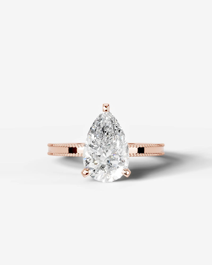 Maria (Pear) 14k Rose Gold 001