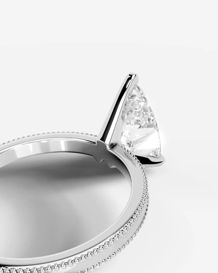 Maria (Pear) 14k White Gold 002
