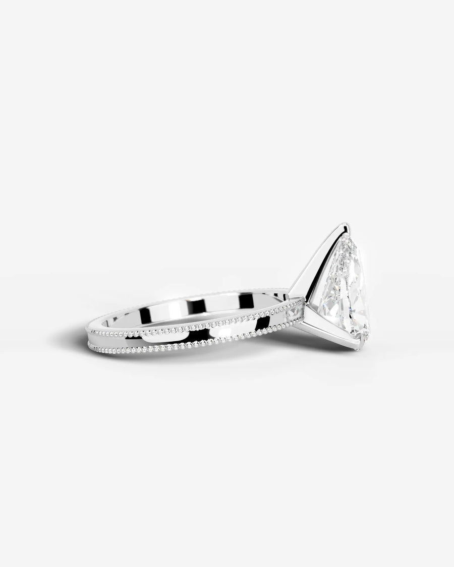 Maria (Pear) 14k White Gold 003