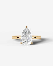 Maria (Pear) 14k Yellow Gold 001