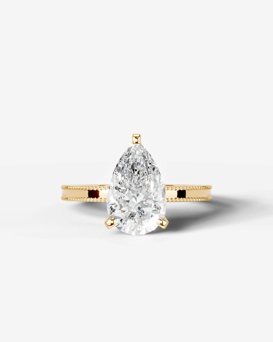 Maria (Pear) 18k Yellow Gold 001