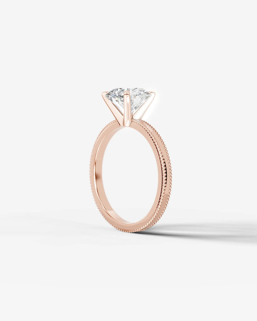 Maria (Round) 14k Rose Gold 004