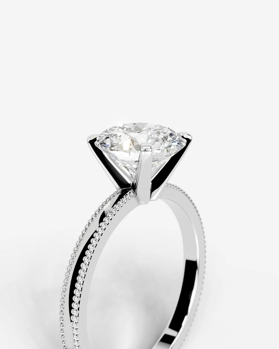 Maria (Round) 18k White Gold 005