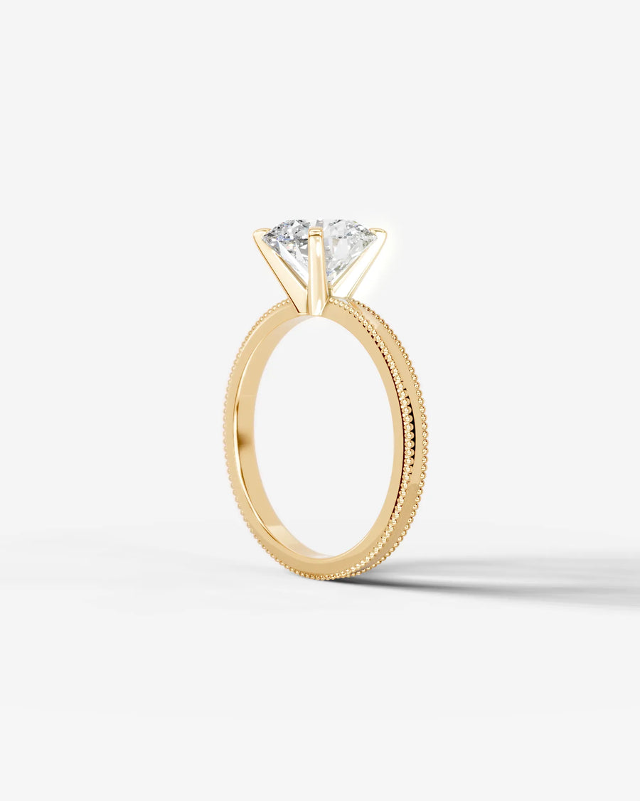 Maria (Round) 14k Yellow Gold 004