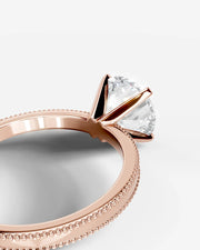 Maria (Round) 14k Rose Gold 002