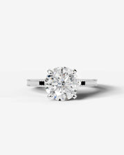 Maria (Round) 14k White Gold 001
