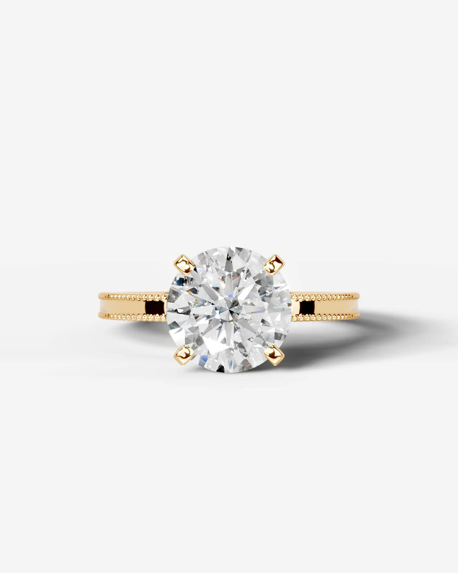 Maria (Round) 18k Yellow Gold 001