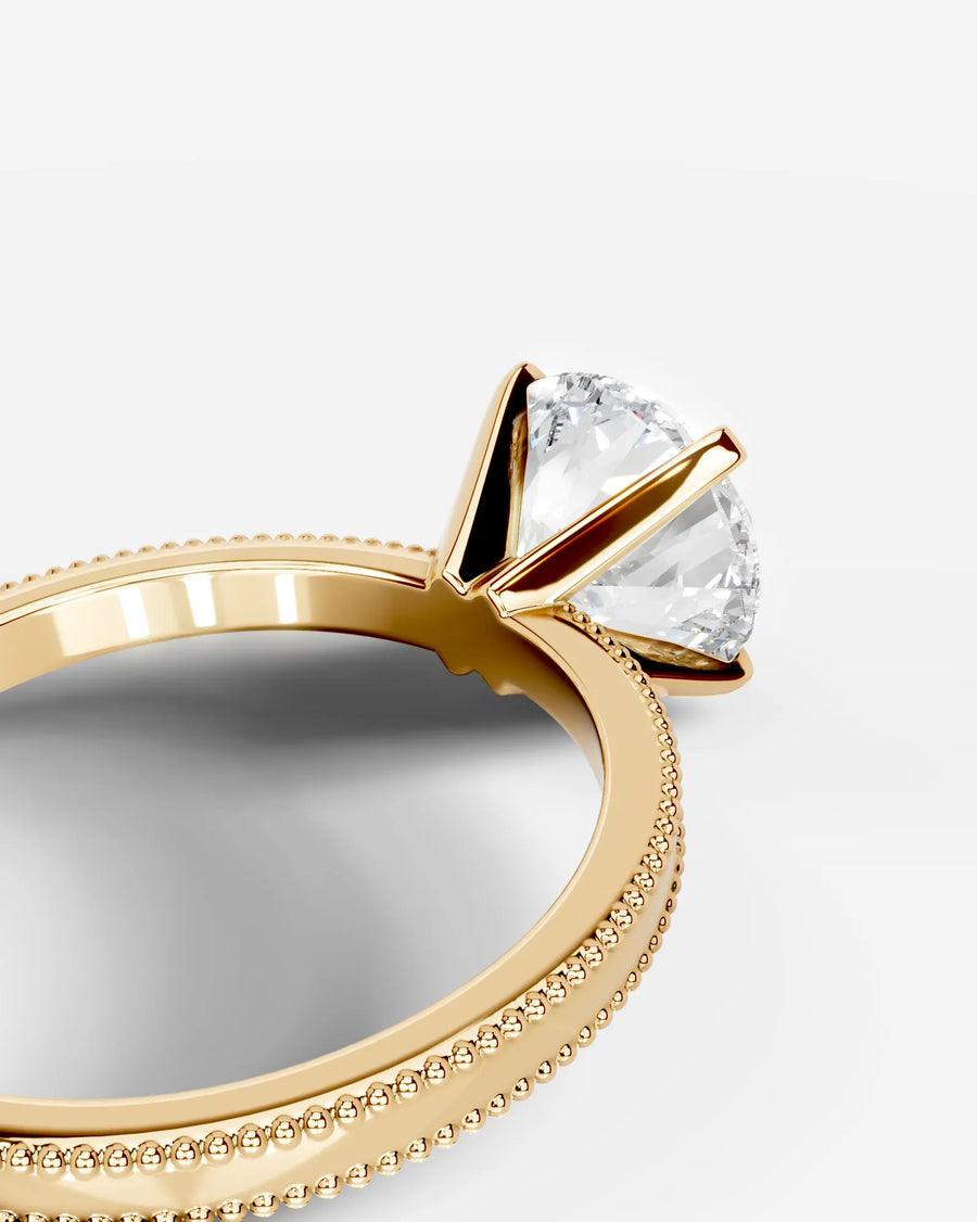Maria (Round) 18k Yellow Gold 002