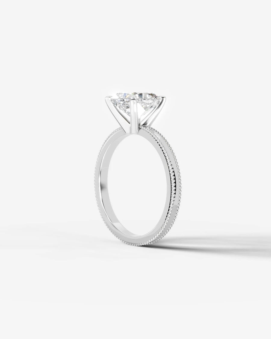 Maria (Cushion) 14k White Gold 004