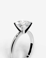 Maria (Cushion) 14k White Gold 005