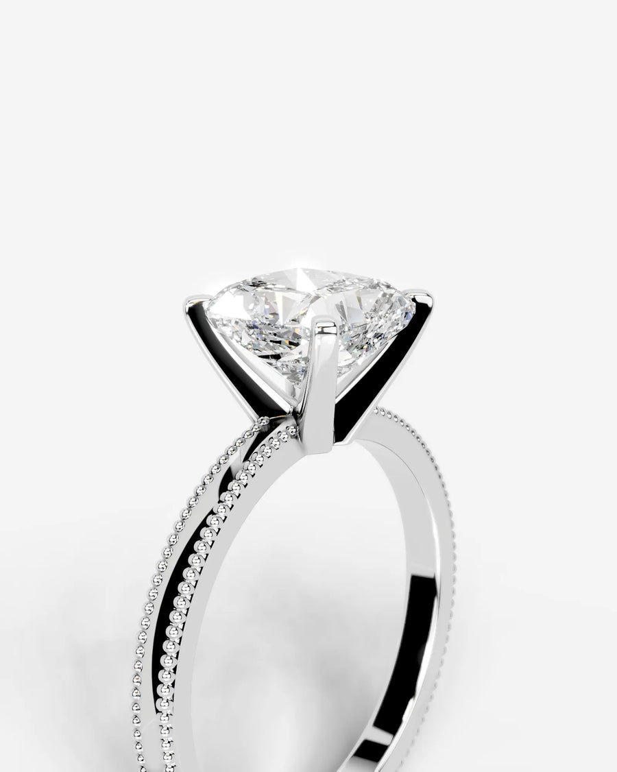 Maria (Cushion) 18k White Gold 005