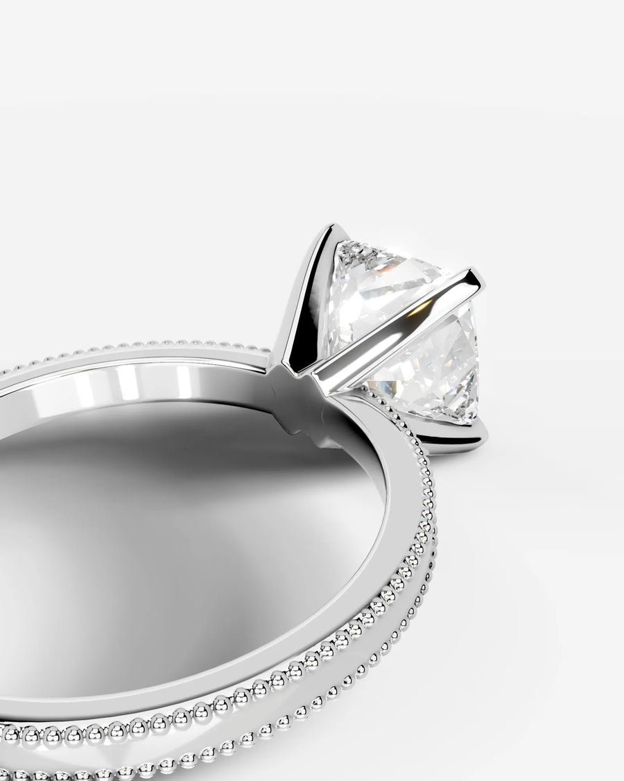 Maria (Cushion) 18k White Gold 002
