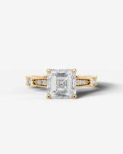 Hazel (Asscher) 18k Yellow Gold 001