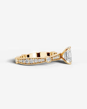 Hazel (Asscher) 14k Yellow Gold 006
