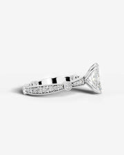 Hazel (Elongated Cushion) 14k White Gold 006
