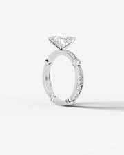 Hazel (Elongated Radiant) Platinum 002