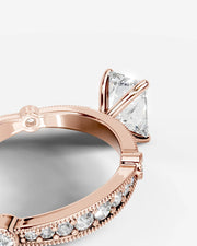 Hazel (Elongated Radiant) 14k Rose Gold 005