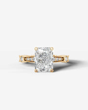 Hazel (Elongated Radiant) 18k Yellow Gold 001