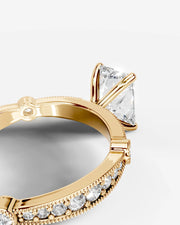 Hazel (Elongated Radiant) 14k Yellow Gold 005
