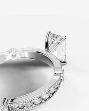 Hazel (Emerald) 18k White Gold 005
