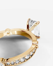 Hazel (Emerald) 14k Yellow Gold 005