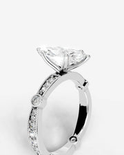 Hazel (Marquise) 14k White Gold 003