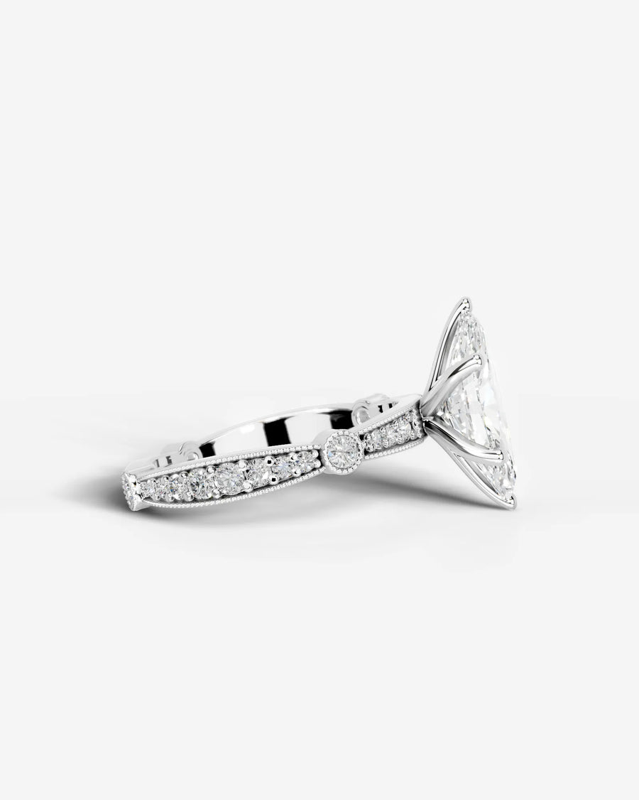 Hazel (Marquise) 14k White Gold 006