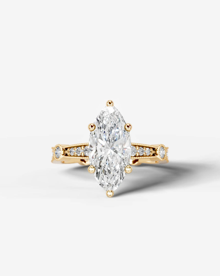 Hazel (Marquise) 18k Yellow Gold 001