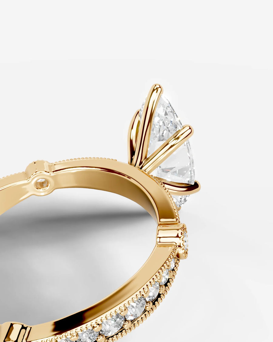 Hazel (Marquise) 14k Yellow Gold 005