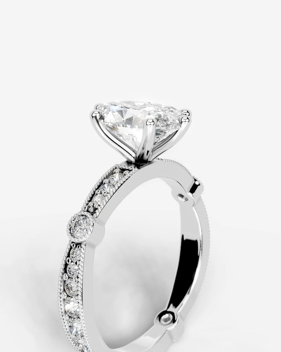 Hazel 14k White Gold 003