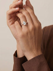 Hazel (Pear) 14k Rose Gold 004
