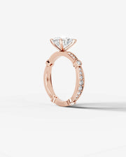 Hazel (Pear) 14k Rose Gold 002