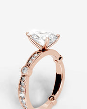 Hazel (Pear) 14k Rose Gold 003
