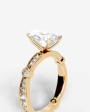 Hazel (Pear) 14k Yellow Gold 003