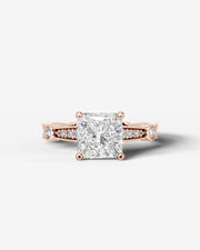 Hazel (Princess) 14k Rose Gold 001