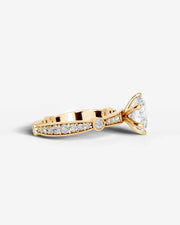 Hazel (Round) 18k Yellow Gold 005