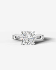 Hazel (Cushion) Platinum 001