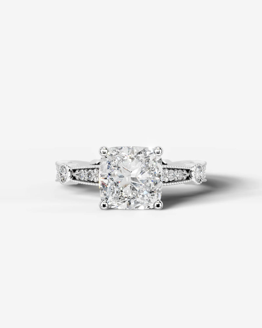 Hazel (Cushion) Platinum 001