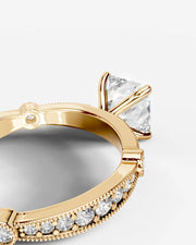 Hazel (Cushion) 14k Yellow Gold 005