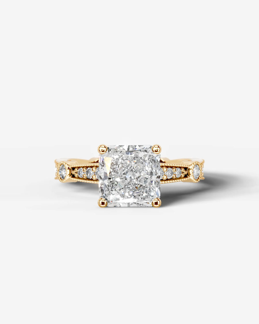 Hazel (Radiant) 14k Yellow Gold 001