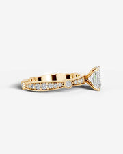 Hazel (Radiant) 14k Yellow Gold 006