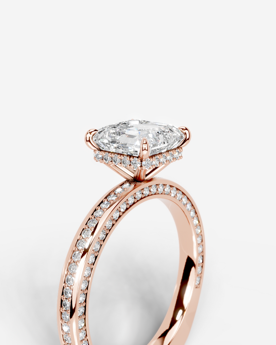 Pamela (Asscher) 14k Rose Gold 003