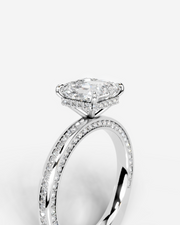 Pamela (Asscher) 14k White Gold 003