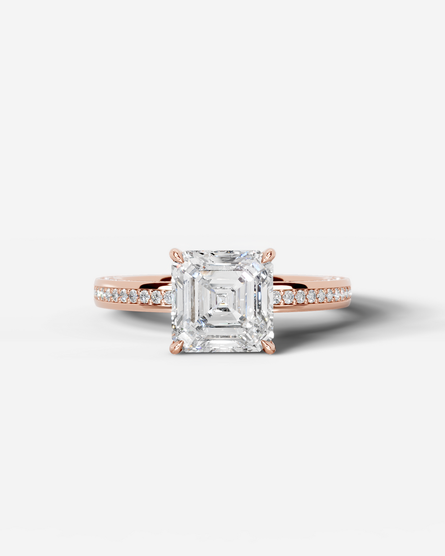 Pamela (Asscher) 14k Rose Gold 001