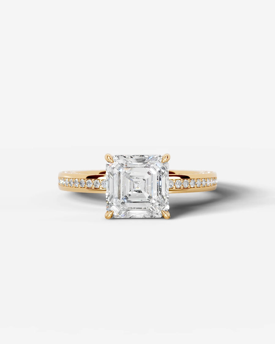 Pamela (Asscher) 14k Yellow Gold 001